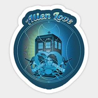 ALIEN LOVE Sticker